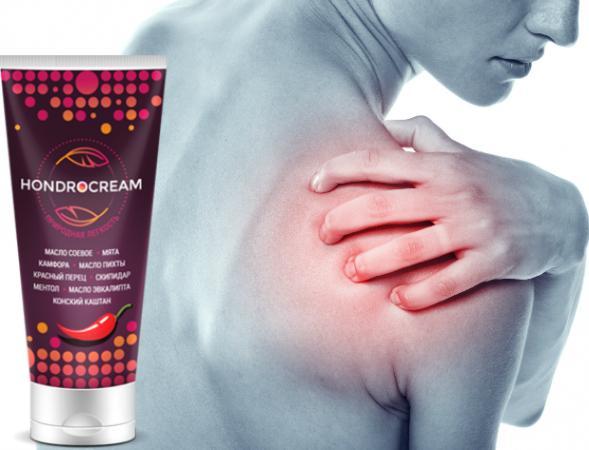 Крем для работы с суставами спины Hondrocream